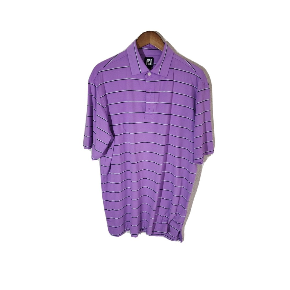 Footjoy Polo Large purple mens shirt golf y2k                             Bin 18